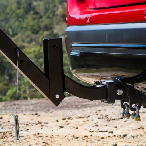 Tow Bar Bike Rack 4 Bicycle Carrier Mount Rack Tilted Back Hitch Extension