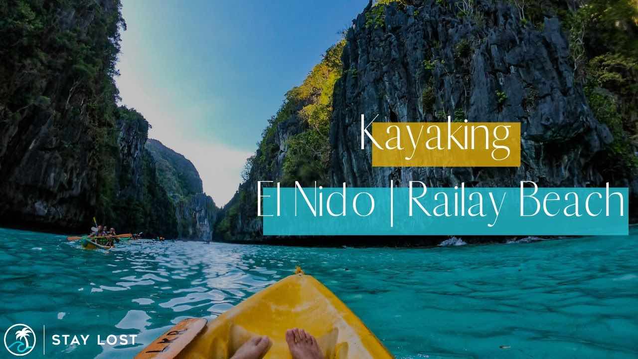 Kayaking | El Nido - Philippines & Railay Beach - Thailand | Stay Lost Blog Photo