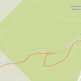 Lesmurdie Falls Trail Map