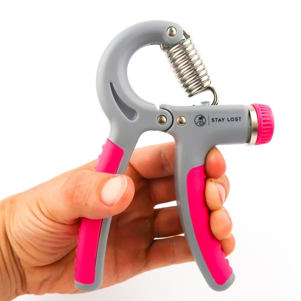 Stay Lost Adjustable Grip Strengthener Thumb & Finger Grip